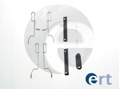 Комплектующие, колодки дискового тормоза ERT 420027 (фото 1)