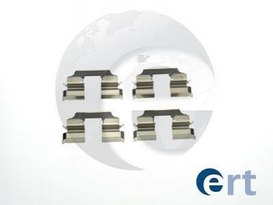 Комплектующие, колодки дискового тормоза ERT 420040 (фото 1)