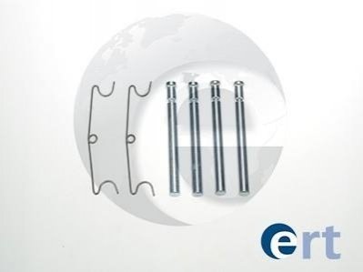 Комплектуючі, колодки дискового гальма ERT 420051