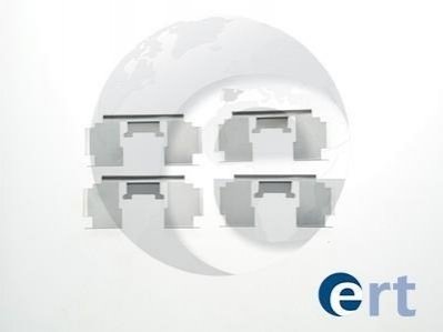 Комплектующие, колодки дискового тормоза ERT 420060 (фото 1)