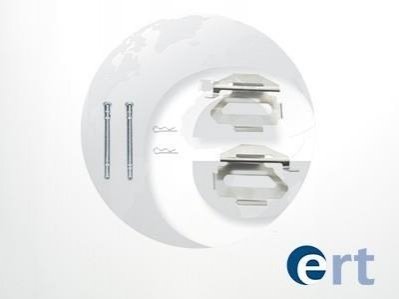 Комплектуючі, колодки дискового гальма ERT 420093