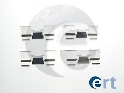Комплектуючі, колодки дискового гальма ERT 420103 (фото 1)
