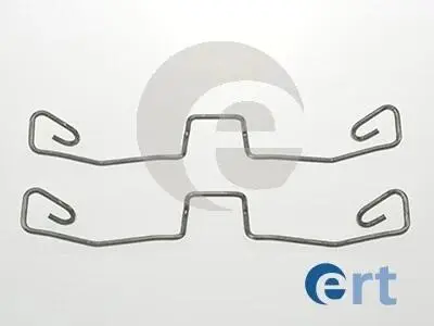 Комплектующие, колодки дискового тормоза ERT 420108