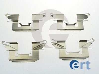 Комплектующие, колодки дискового тормоза ERT 420123 (фото 1)
