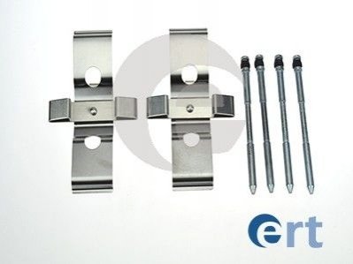 Комплектуючі, колодки дискового гальма ERT 420125 (фото 1)