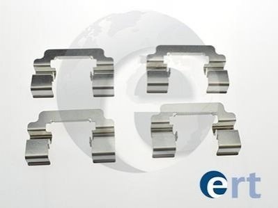 Комплектующие, колодки дискового тормоза ERT 420143 (фото 1)