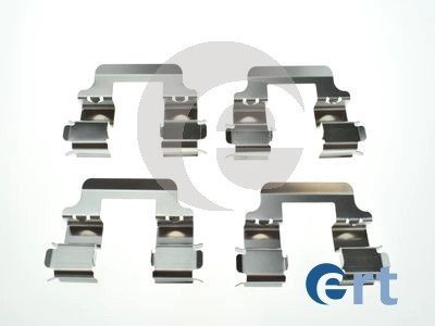 Комплектуючі, колодки дискового гальма ERT 420270