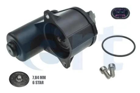 Vw мотор привода тормозного суппорта (6 зуб.) passat b6 1.9 tdi 05-10; ERT 43004