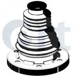 Комплект пыльника, приводной вал ERT 500252T