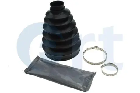 Пыльник ШРУС из полимерного материала в наборе со смазкой и металлическими крепежными элементами. ERT 500653T