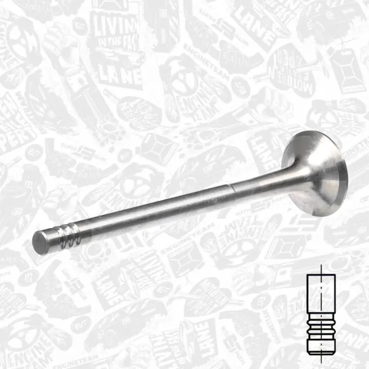 Фото 1 - Випускний клапан ET ENGINETEAM VE0019 Випускний клапан ET ENGINETEAM VE0019 (фото 1)