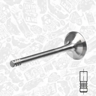 Выпускной клапан ET ENGINETEAM VE0040