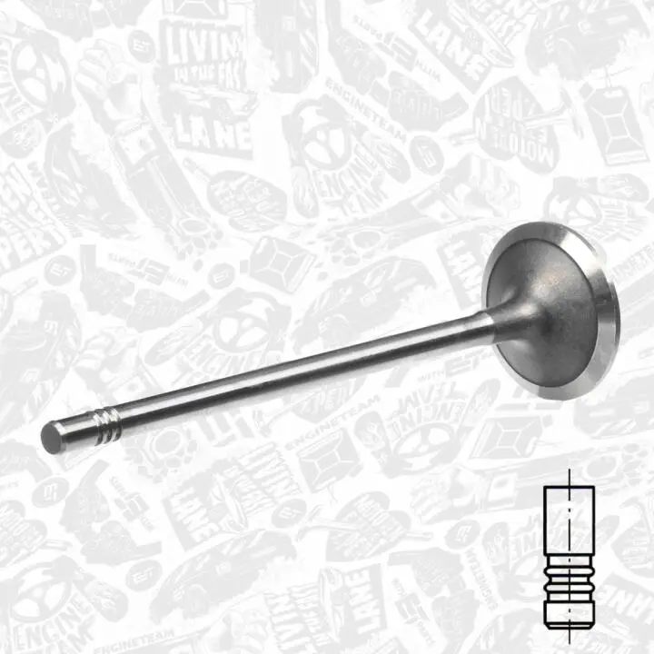 Выпускной клапан ET ENGINETEAM VE0069 (фото 1)