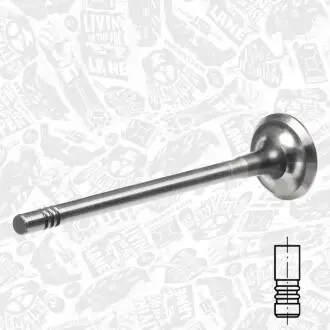 Выпускной клапан ET ENGINETEAM VE0071