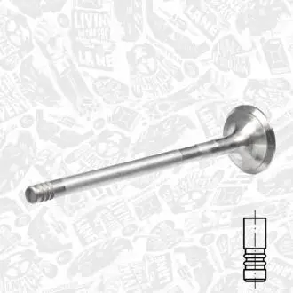 Выпускной клапан ET ENGINETEAM VE0081