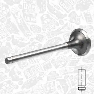 Выпускной клапан ET ENGINETEAM VE0083