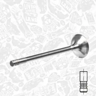 Выпускной клапан ET ENGINETEAM VE0094