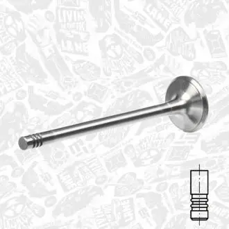 Выпускной клапан ET ENGINETEAM VE0104