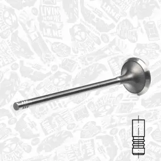 Клапан выпускной ET ENGINETEAM VE0109