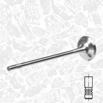 Выпускной клапан ET ENGINETEAM VE0112