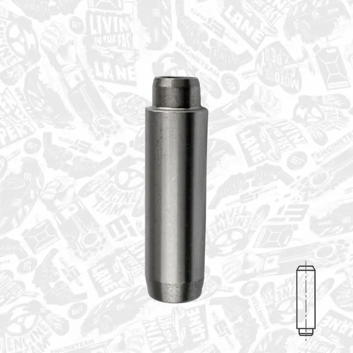 Фото 1 - Направляющая втулка клапана ET ENGINETEAM VG0008 Направляющая втулка клапана ET ENGINETEAM VG0008 (фото 1)