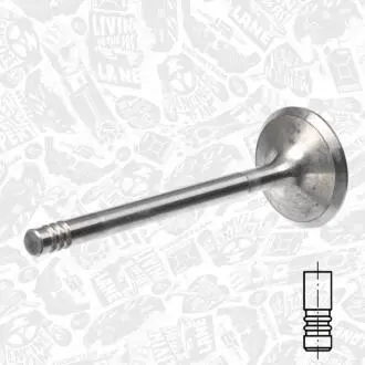 Впускной клапан ET ENGINETEAM VI0040