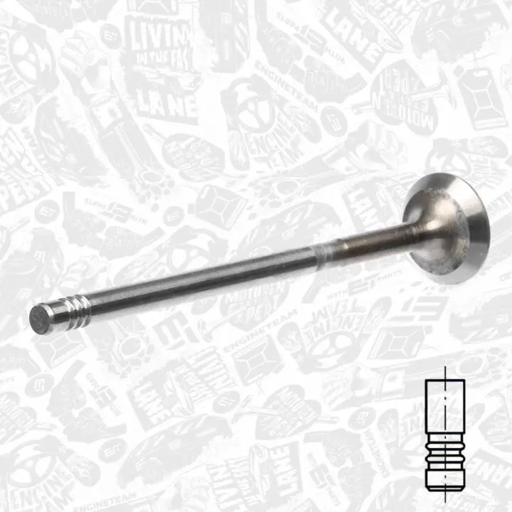 Фото 1 - Впускной клапан ET ENGINETEAM VI0053 Впускной клапан ET ENGINETEAM VI0053 (фото 1)