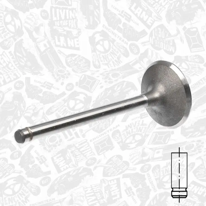 Впускний клапан ET ENGINETEAM VI0081 (фото 1)