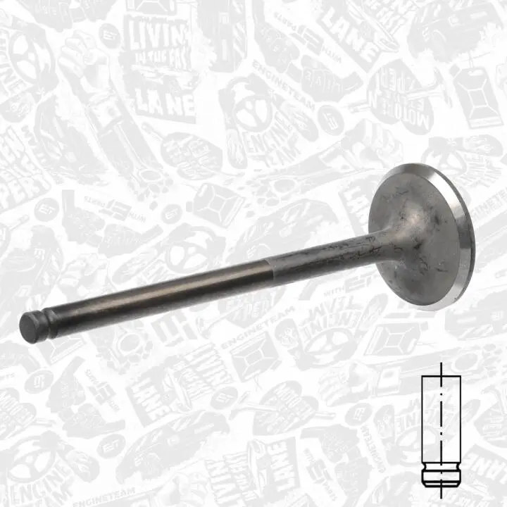 Впускной клапан ET ENGINETEAM VI0106 (фото 1)