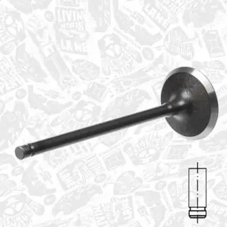 Впускной клапан ET ENGINETEAM VI0117