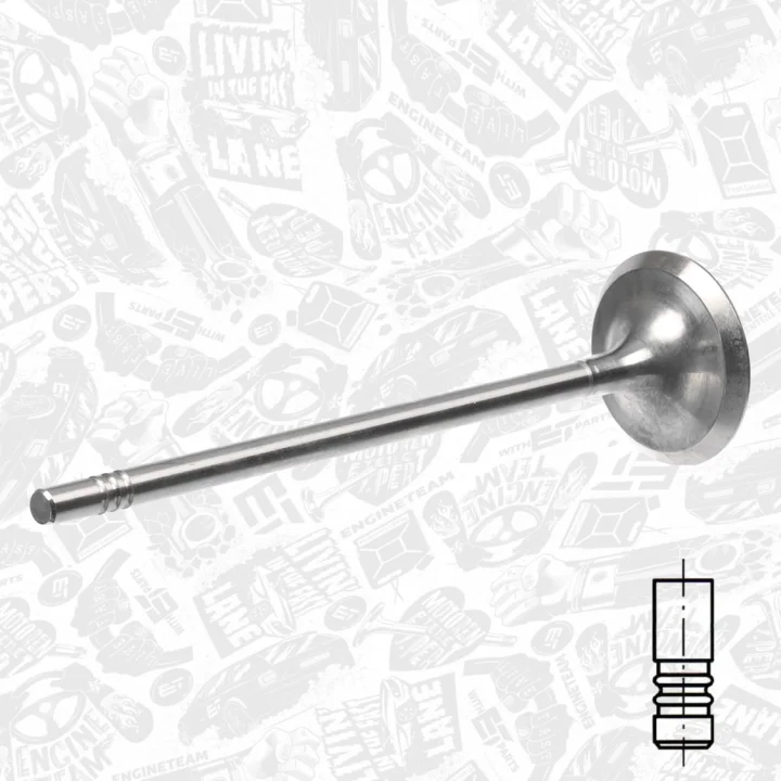 Клапан ET ENGINETEAM VI0156 (фото 1)