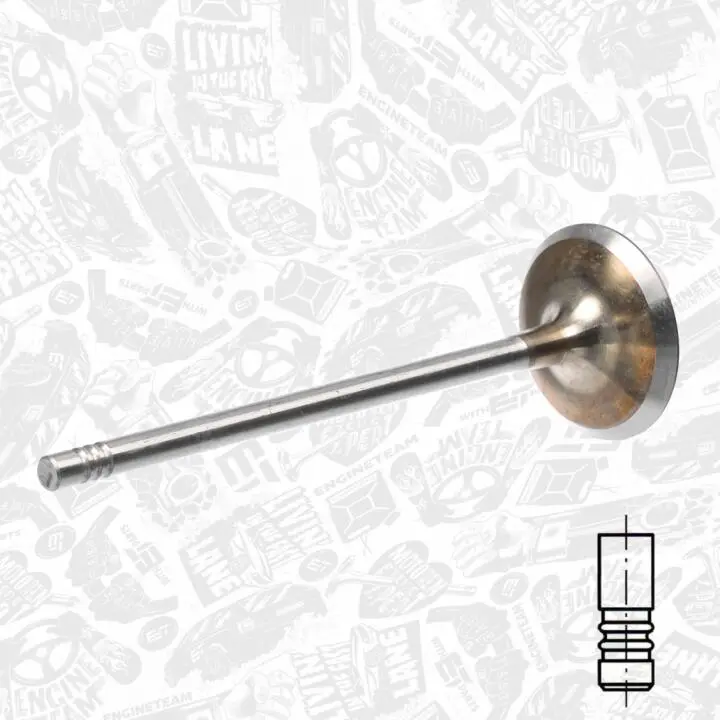 Клапан (впуск) ET ENGINETEAM VI0179 (фото 1)