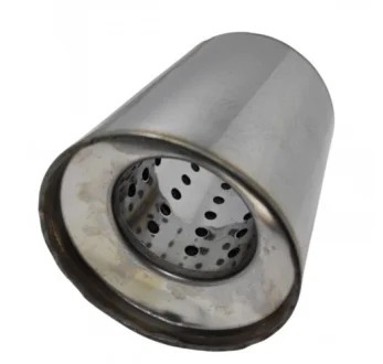 Пламягаситель, нержавейка 100x230x51мм EUROEX 10023051