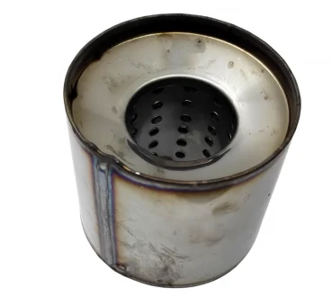 Пламягаситель, нержавейка 100x350x55мм EUROEX 10035055