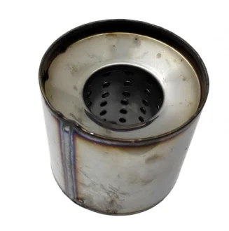 Пламягаситель, нержавейка 140х160х63мм EUROEX 14016063