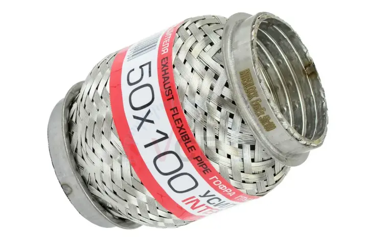 Фото 1 - Гофра глушителя 50X100 3-x слойная EUROEX 50x100/IL Гофра глушителя 50X100 3-x слойная EUROEX 50x100/IL (фото 1)