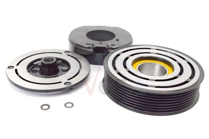 Фото 1 - Муфта кондиционера в сборе 7PK 12 V на Renault Megane 35*55*20 EUROKLIMA CA624 Муфта кондиционера в сборе 7PK 12 V на Renault Megane 35*55*20 EUROKLIMA CA624 (фото 1)