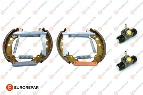 Тормозные колодки барабанные EUROREPAR 1611453580 (фото 1)