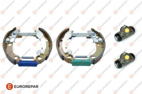Тормозные колодки барабанные EUROREPAR 1611454480 (фото 1)