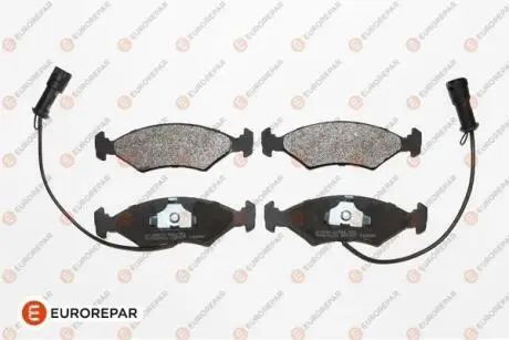 Тормозные колодки EUROREPAR 1617282680