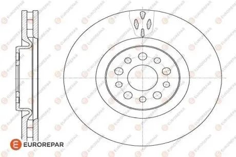 Тормозные диски EUROREPAR 1618863180
