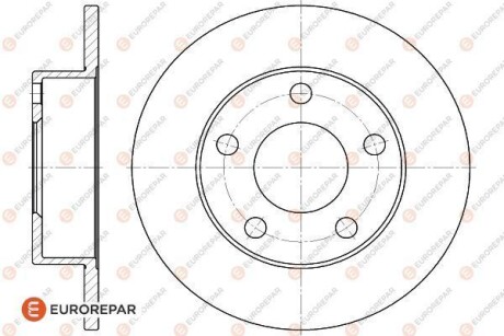 Тормозные диски EUROREPAR 1618887280