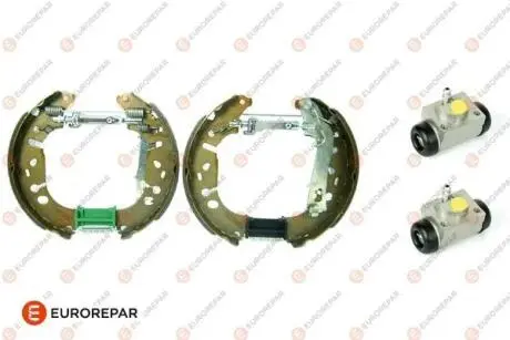 Тормозные колодки барабанные EUROREPAR 1619602580