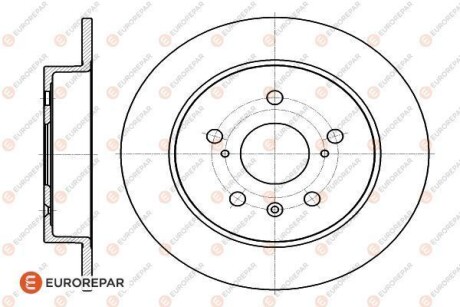 Тормозные диски EUROREPAR 1622806180