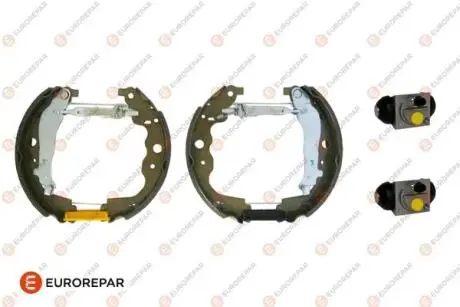 Тормозные колодки барабанные EUROREPAR 1622820080