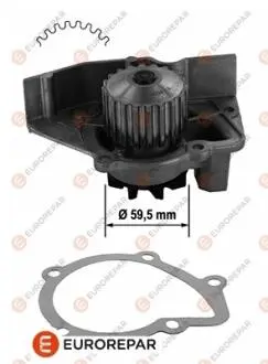 Водяной насос EUROREPAR 1637173180