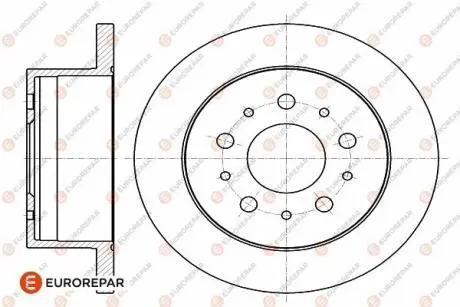 Тормозные диски EUROREPAR 1642766680