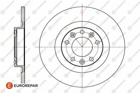 Гальмівні диски EUROREPAR 1642776480