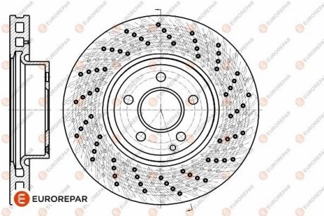 Гальмівні диски EUROREPAR 1642780380