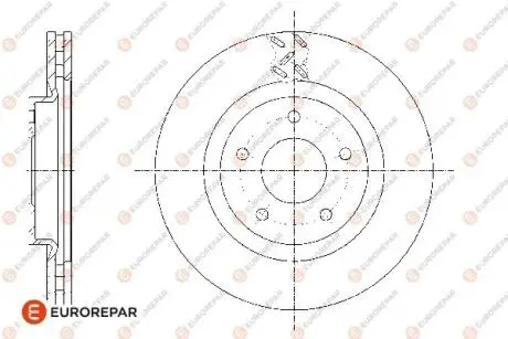 Гальмівні диски EUROREPAR 1667850180